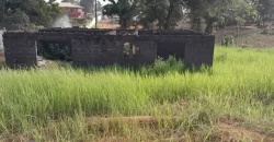 Lot with Unfinished House