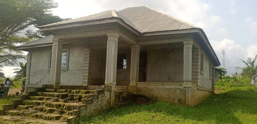 Unfinished House in Johnsonville Area      $30,000
